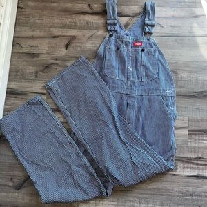 Dickies stripped overalls 36 x 34